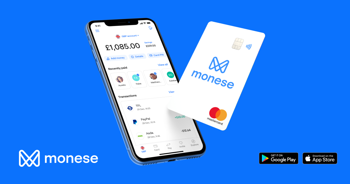 Buy monese Accounts
