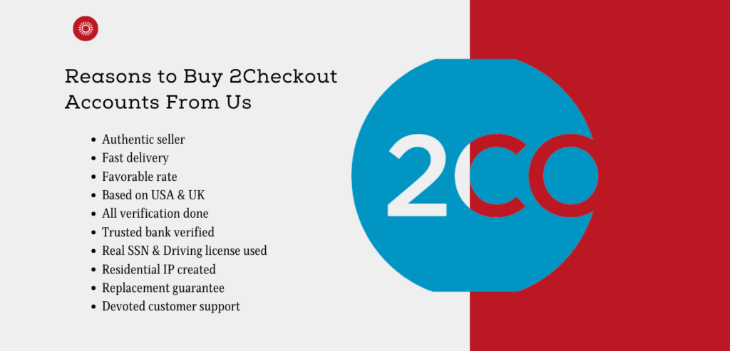 Buy 2Checkout Accounts
